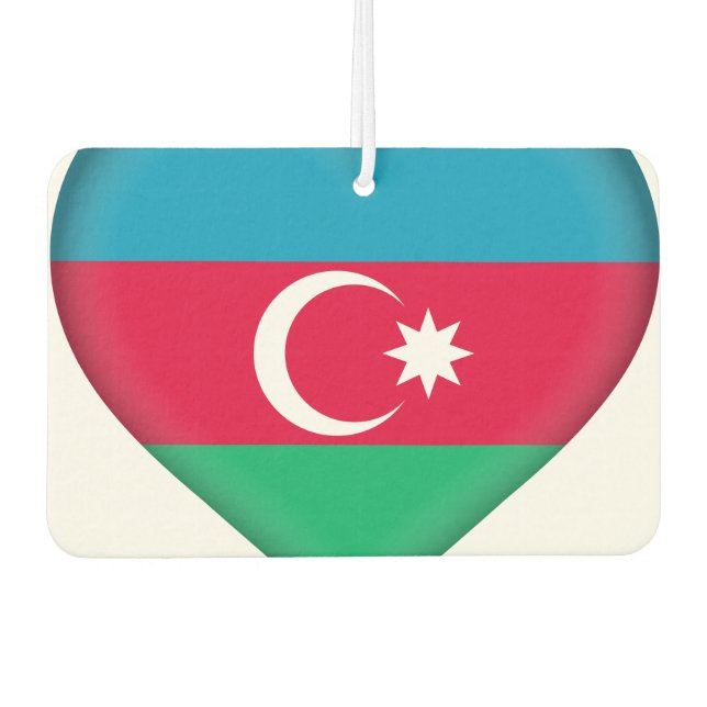 Ambientador Bandera de Azerbaiyán (Anverso)