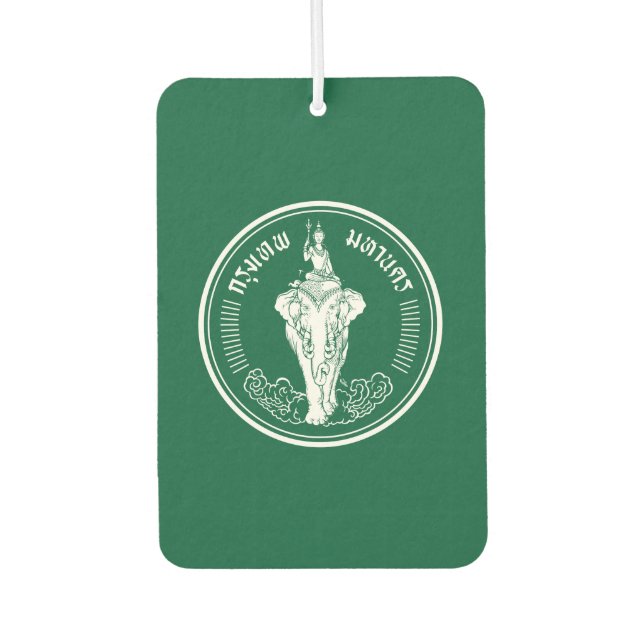 Ambientador Bandera de Bangkok, Tailandia (Anverso)