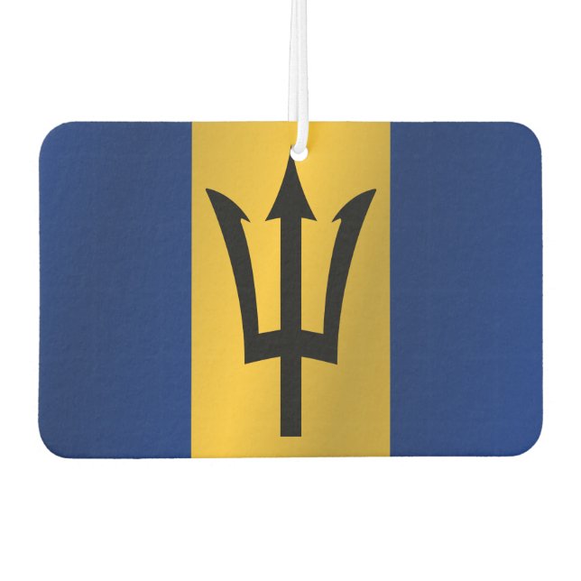 Ambientador Bandera de Barbados (Anverso)