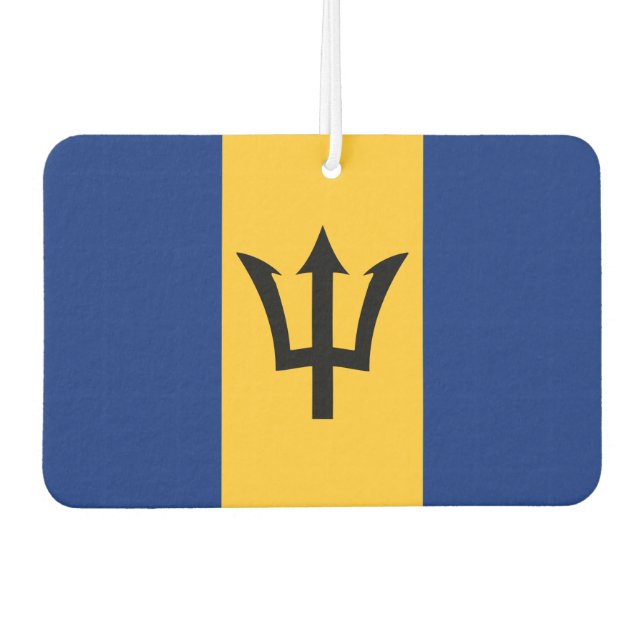Ambientador Bandera de Barbados (Anverso)