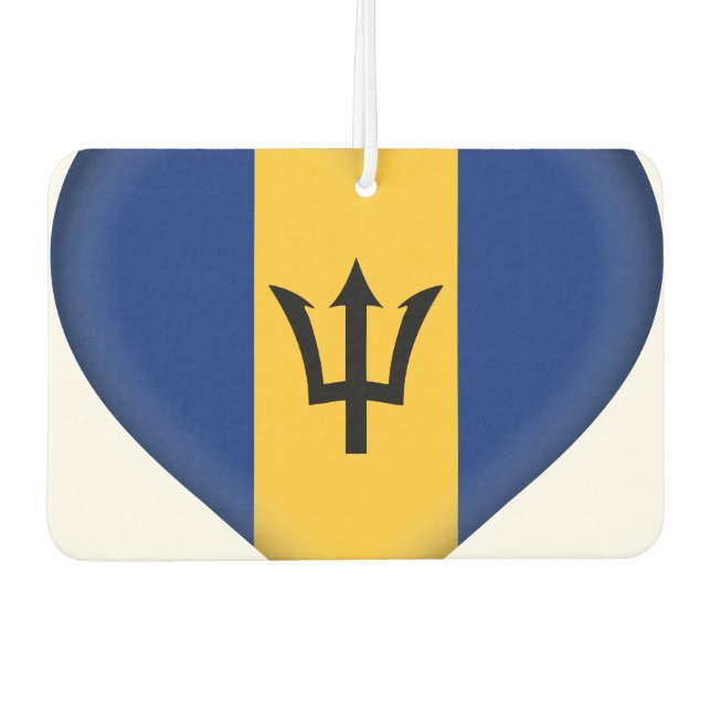 Ambientador Bandera de Barbados (Anverso)
