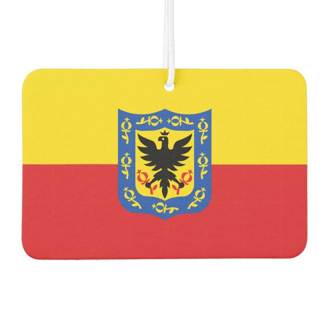 Ambientador Bandera de Bogotá, Colombia (Anverso)