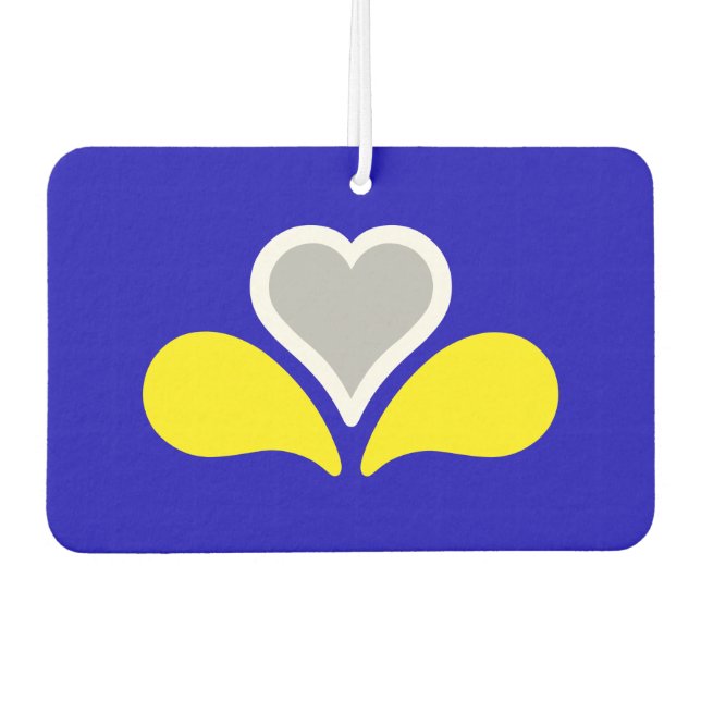 Ambientador Bandera de Bruselas, triplicidad de Bélgica (Anverso)