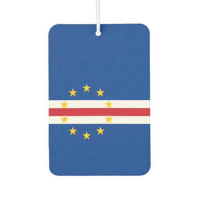 Ambientador Bandera de Cabo Verde (Anverso)