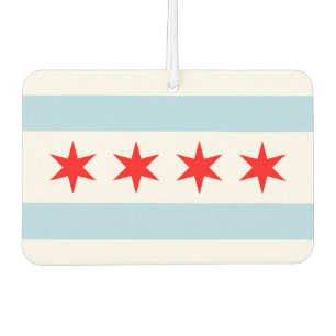 Ambientador Bandera de Chicago, Illinois Posavasos