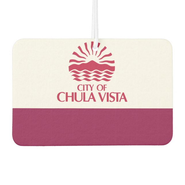 Ambientador Bandera de Chula Vista (Anverso)
