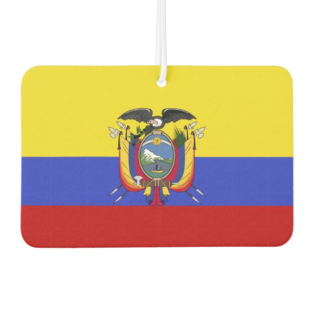 Ambientador Bandera de Ecuador (Anverso)
