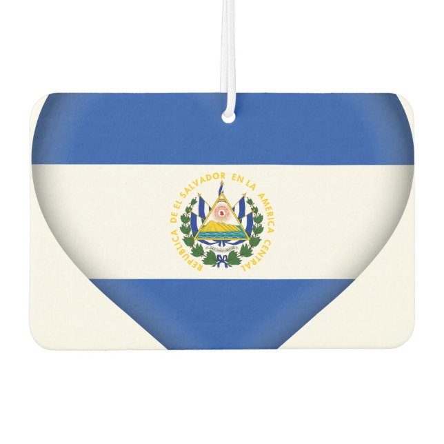 Ambientador Bandera de El Salvador (Anverso)