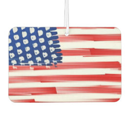 Ambientador Bandera de Estados Unidos pintada de color de agua