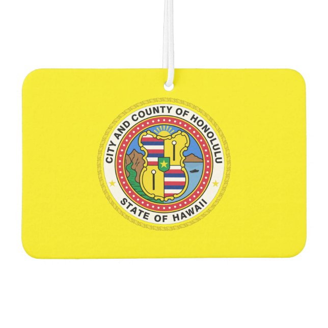 Ambientador Bandera de Honolulu (Anverso)