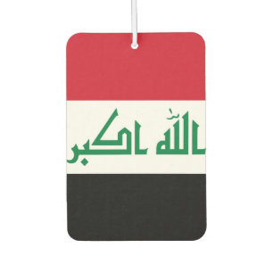 Ambientador Bandera de Iraq