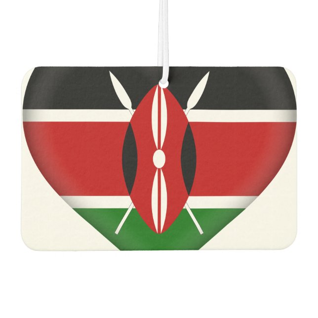 Ambientador Bandera de Kenia (keniana) (Anverso)