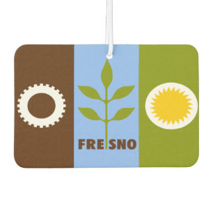 Ambientador Bandera de la ciudad de Fresno