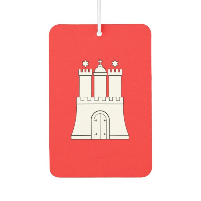 Ambientador Bandera de la postal de Hamburgo (Anverso)
