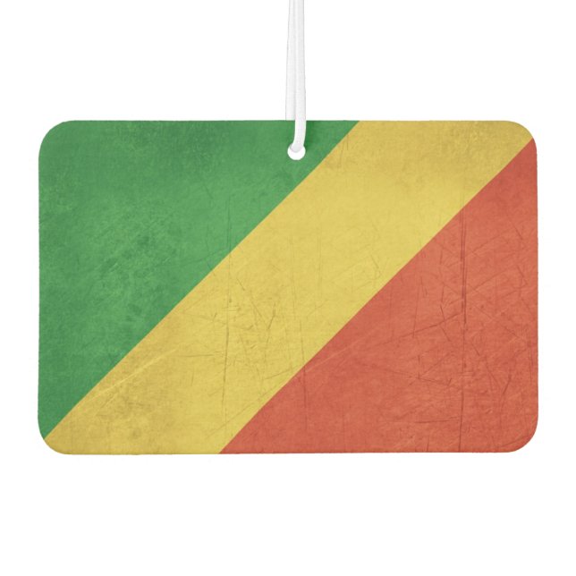 Ambientador Bandera de la República del Congo (Anverso)