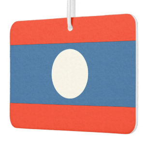 Ambientador Bandera de Laos