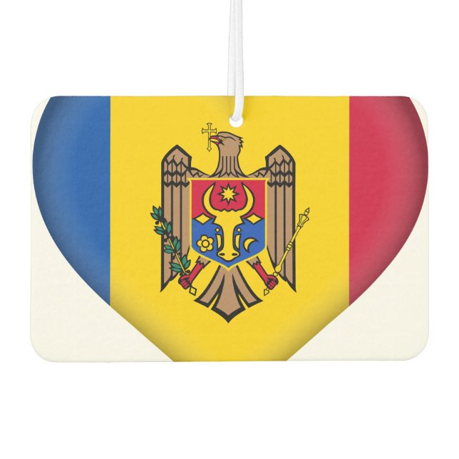 Ambientador Bandera de Moldavia (Anverso)