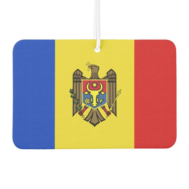 Ambientador Bandera de Moldavia (Anverso)