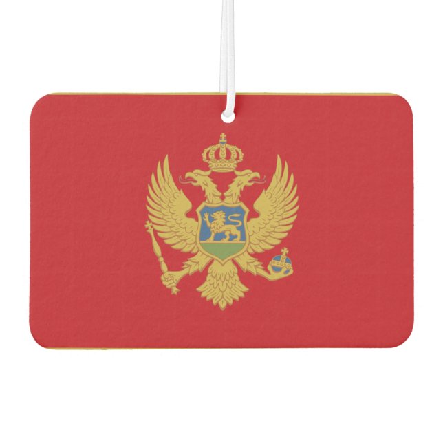 Ambientador Bandera de Montenegro (Anverso)