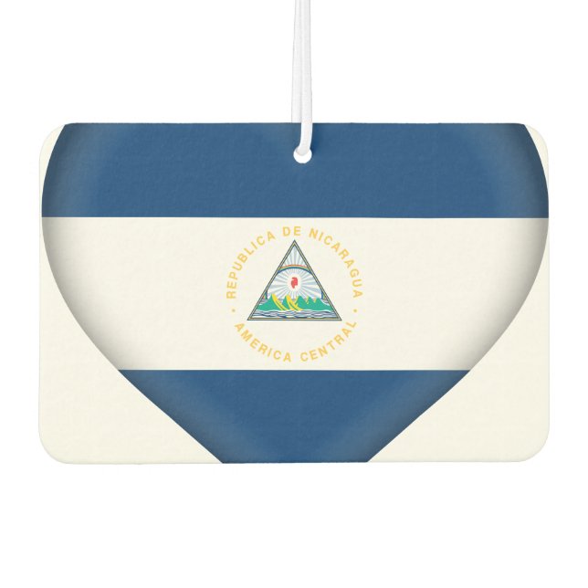 Ambientador Bandera de Nicaragua (Anverso)