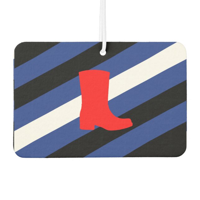 Ambientador Bandera de Orgullo de Bota (Anverso)