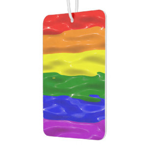 Ambientador Bandera de orgullo de SlipperyJoe's brillo líquido