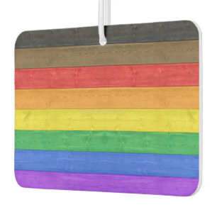 Ambientador Bandera de orgullo gay inclusiva de SlipperyJoe's 
