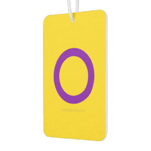 Ambientador Bandera de orgullo intersexual de SlipperyJoe's fo