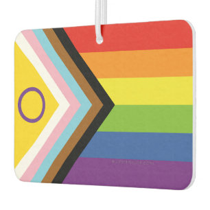 Ambientador Bandera de orgullo intersexual de SlipperyJoe's fo
