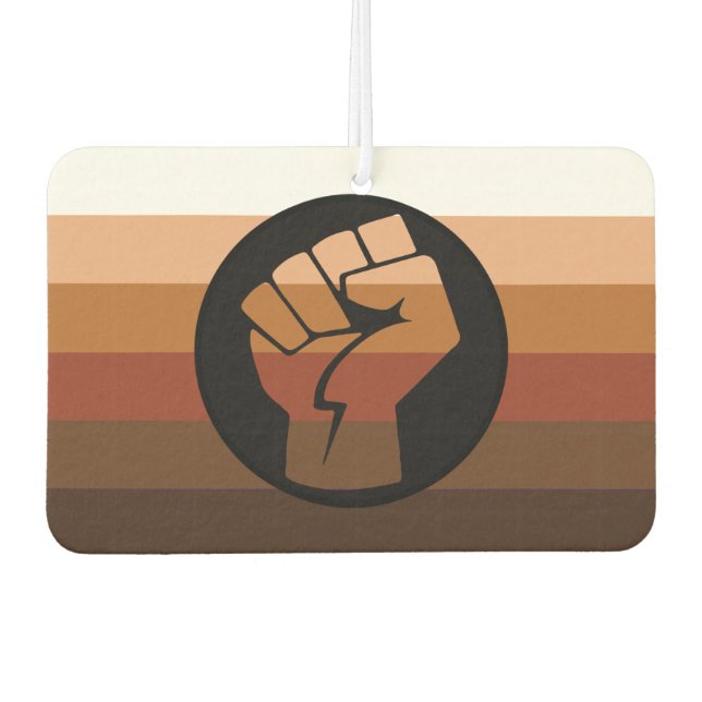 Ambientador Bandera de Orgullo POC (Anverso)