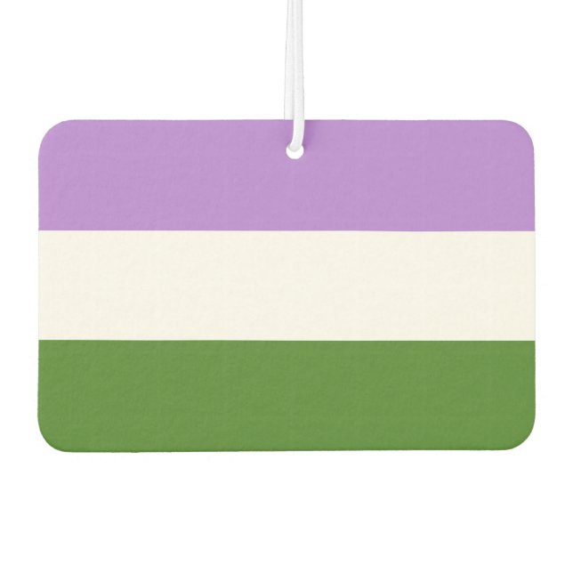Ambientador Bandera de Orgullo Queer (Anverso)