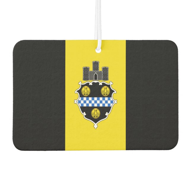 Ambientador Bandera de Pittsburgh (Anverso)