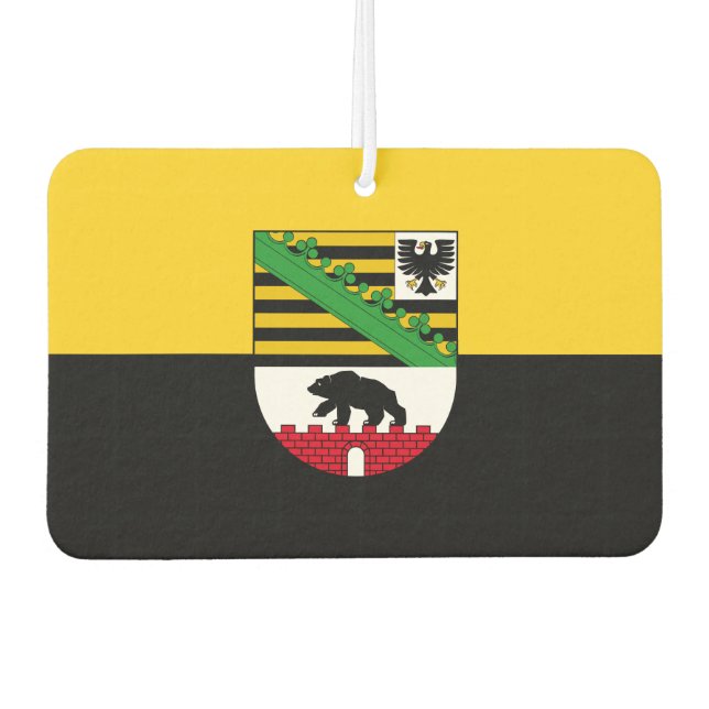 Ambientador Bandera de Sajonia-Anhalt Mouse Pad (Anverso)