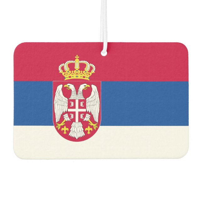 Ambientador Bandera de Serbia (Anverso)
