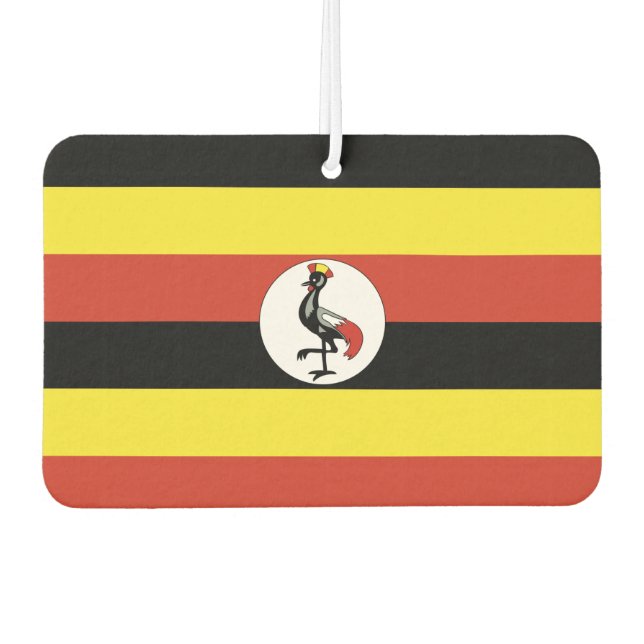 Ambientador Bandera de Uganda (Anverso)