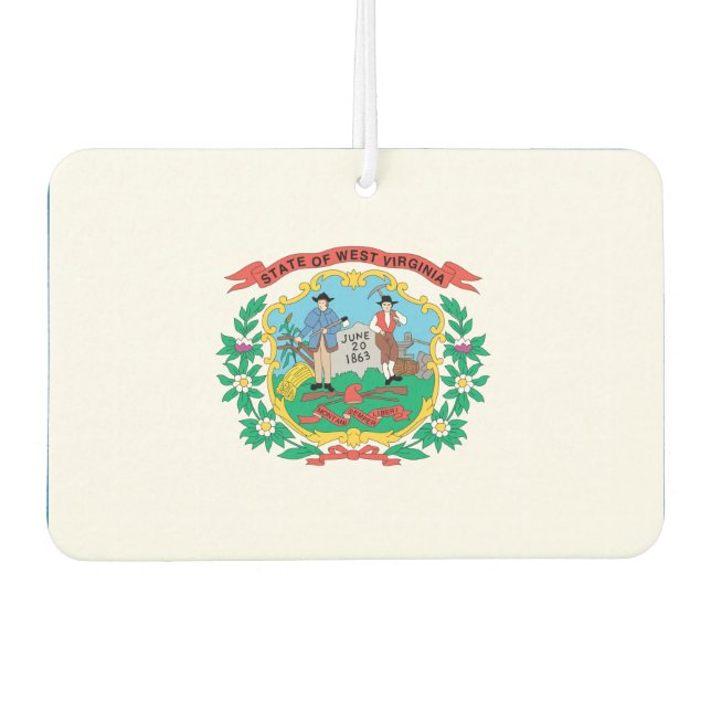 Ambientador Bandera DE VIRGINIA OCCIDENTAL - (Anverso)