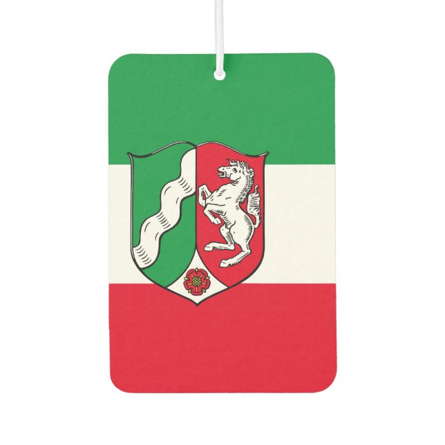 Ambientador Bandera del botón de inclinación Westphalia de Ren (Anverso)