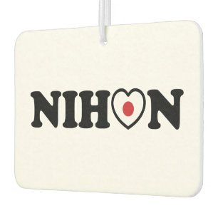 Ambientador Bandera del Corazón de Amor Nihon
