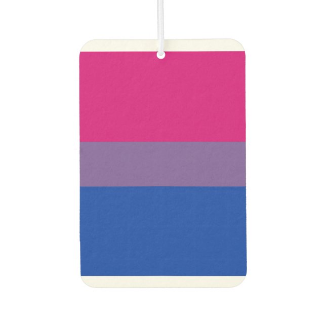 Ambientador Bandera del Orgullo Bisexual (Anverso)