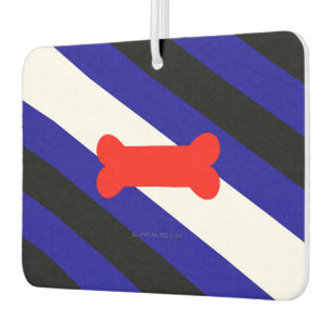 Ambientador Bandera del orgullo del juego de cachorros de Slip
