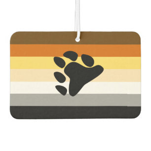 Ambientador Bandera del Orgullo del Oso con Paw