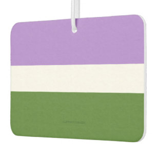 Ambientador bandera del orgullo genderqueer de SlipperyJoe lav