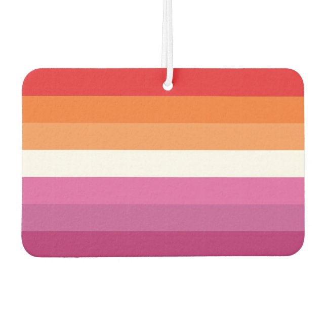 Ambientador Bandera del Orgullo Lesbiano (Anverso)