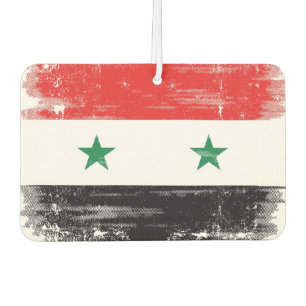Ambientador Bandera desgarradora de Siria.