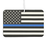Ambientador Bandera estadounidense delgada de la línea azul