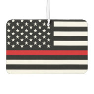 Ambientador Bandera estadounidense estilo bombero patriótico