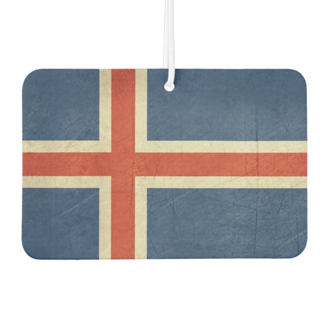 Ambientador Bandera estatal griega de Islandia (Anverso)