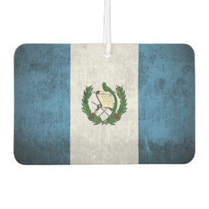 Ambientador Bandera Grunge De Guatemala