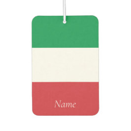 Ambientador Bandera italiana del personalizado