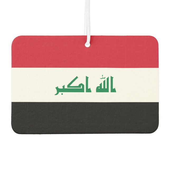 Ambientador Bandera Mundial de Iraq (Anverso)